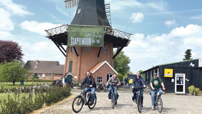 Vatertags-Radtour bei Sonnenschein