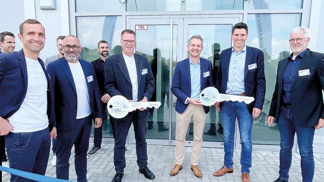 Hallenbau in Rekordzeit