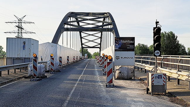 Brücke noch bis Mitte 2025 eine Baustelle