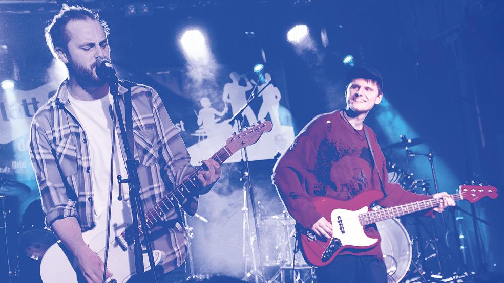 Die Band »Dirty Dip« aus Möhlenwarf gewann bei Plattsounds 2023 mit dem Lied »Dook up Land« den Publikumspreis und belegte den dritten Platz.  © Foto: Landschaft