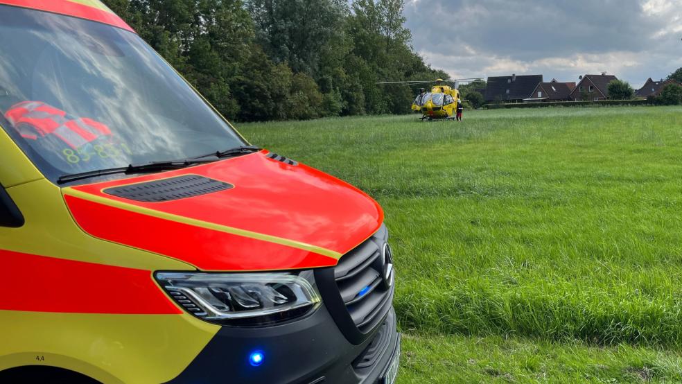 Mit einem Rettungshubschrauber, hier ein Symbolbild, musste ein achtjähriger Junge in eine Klinik transportiert werden. © Feuerwehr