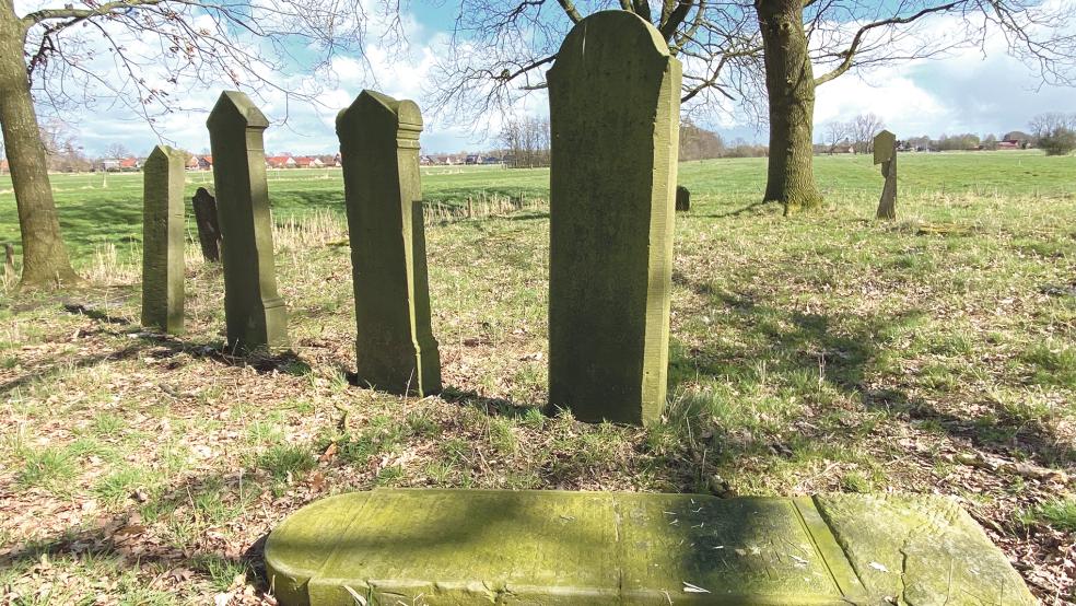 Der jüdische Friedhof in Smarlingen liegt abseits aller Wege vor den Toren der Stadt.  © Archivfoto: Hanken