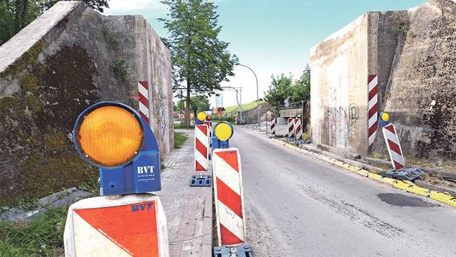 Neuer Überbau für alte Unterführung