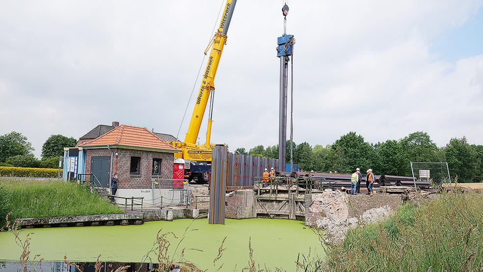 Der Neubau soll die Vorgänger-Schleuse aus dem Jahr 1916 ersetzen.  © Foto: NLWKN