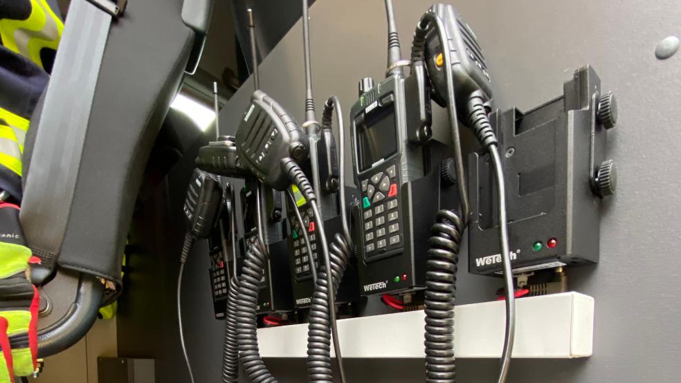 Die Feuerwehr Weener musste am Morgen zu einem Einsatz am Marker Weg ausrücken. © Hanken