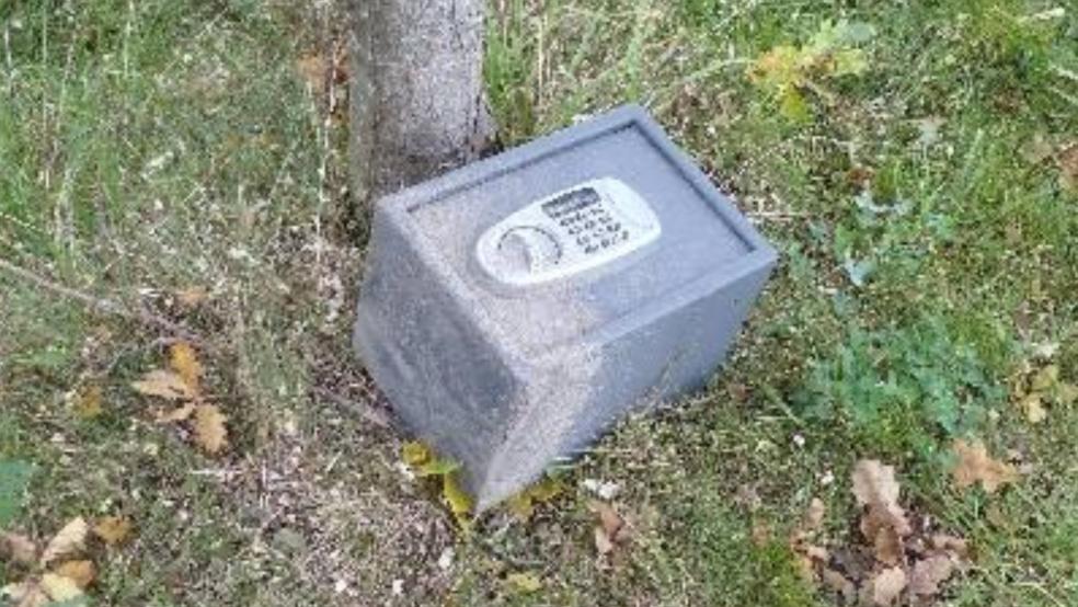 Die Suche nach dem Eigentümer dieses Tresors verlief bislang ergebnislos. © Polizei
