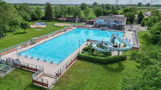 Wasser im Friesenbad etwas kühler