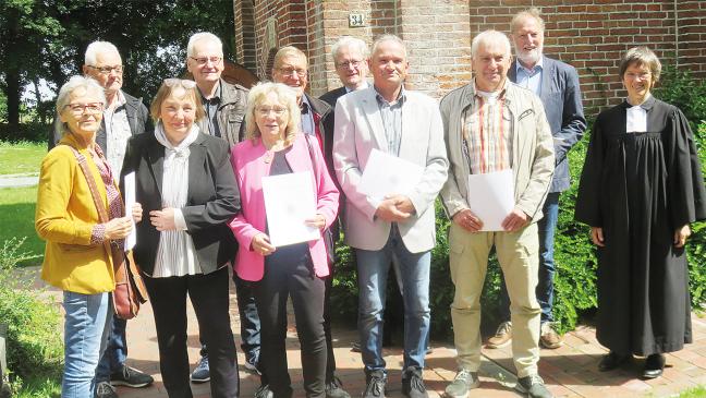 Goldene Konfirmation in Kirchborgum