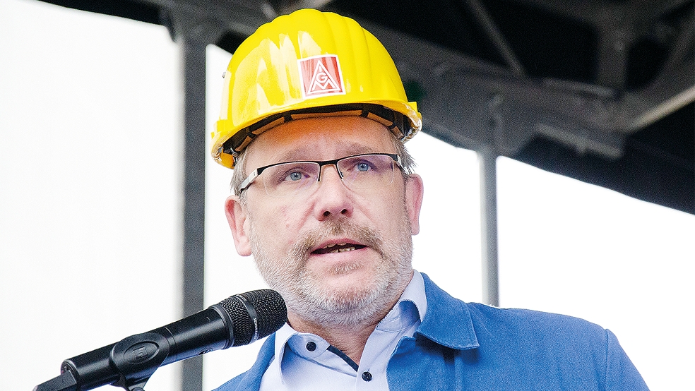 Betriebsratsvorsitzender Andreas Hensen hofft auf Hilfe aus Hannover.  © Foto: Hanken