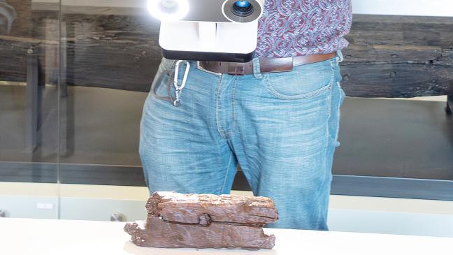 Bootsreste in 3D dokumentiert