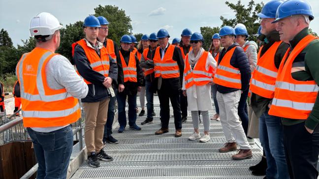 Wunderline-Netzwerk besichtigt Friesenbrücke