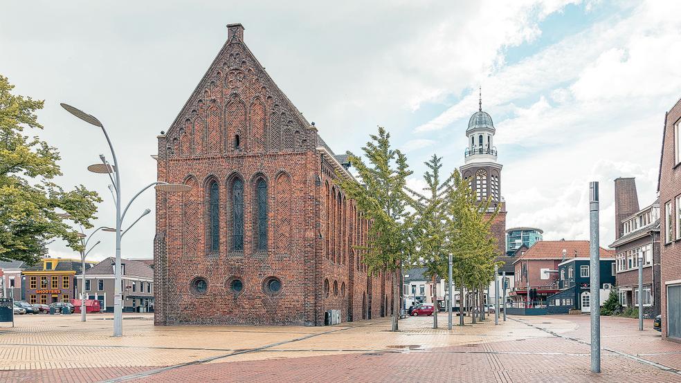 Der historische Charakter des Marktplatzes in der Innenstadt im niederländischen+ Winschoten soll bei der Neugestaltung bewahrt werden.  © Foto: Gemeinde Oldambt