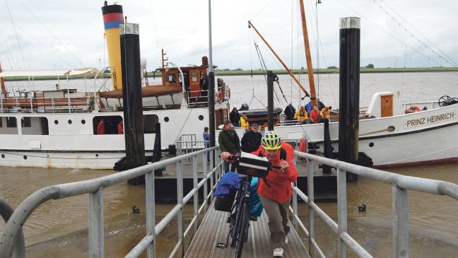 Weniger als ein Handbreit Wasser unter dem Kiel