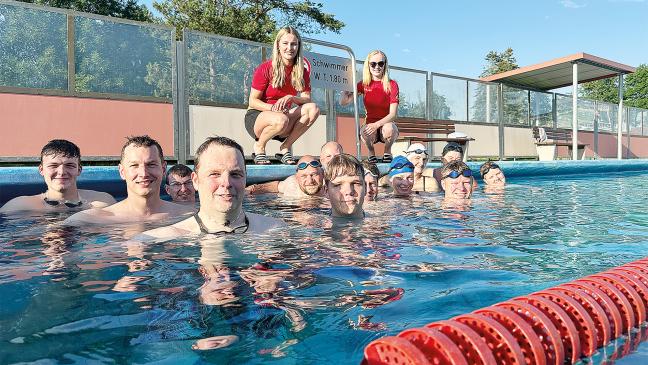 Fitness und Technik verbessern bei der DLRG Weener