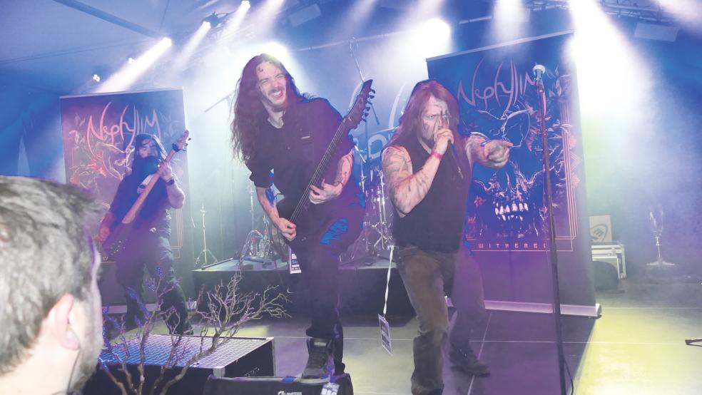 Live-Finale am Samstag im Pogopalast mit »Nephylim« aus den Niederlanden.  © Foto: Jürgens