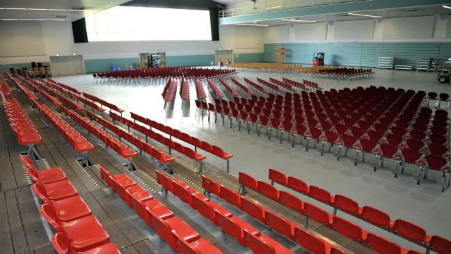 Nordseehalle: Die Decke wird saniert