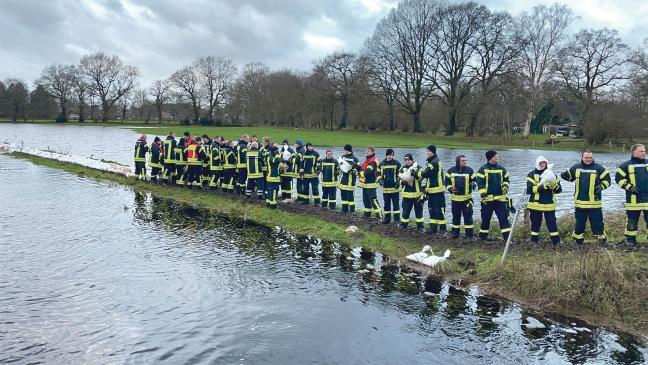 Würdigung für die Helfer
