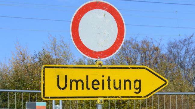 Umwege für Radfahrer