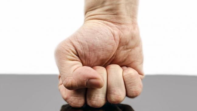 Nach häuslicher Gewalt Polizisten beleidigt