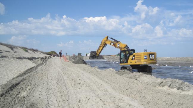 450.000 Kubikmeter Sand gegen Sturmfluten