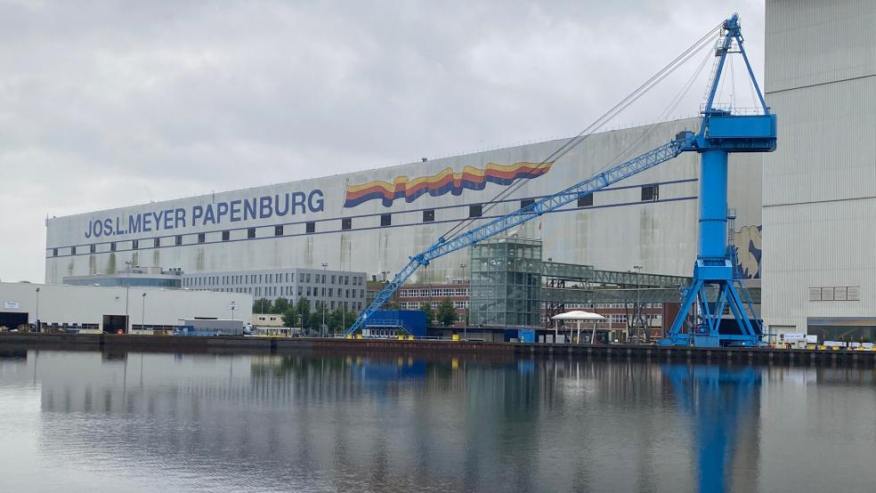 Die Meyer Werft kämpft um ihre Existenz. Das Gutachten eines externen Sachverständigen bescheinigt dem Kreuzfahrtschiffspezialisten jetzt realistische Zukunftsaussichten.  © Hanken