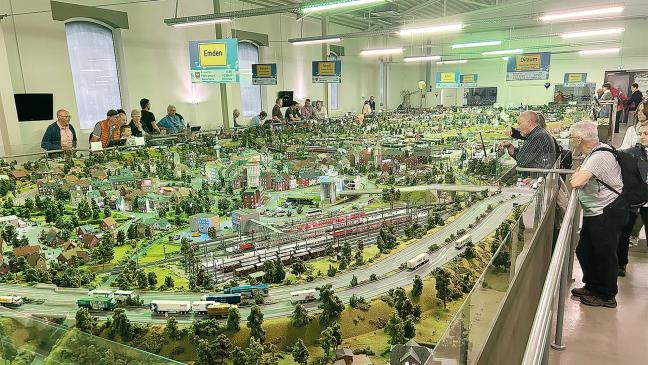 Parkinson-Erkrankte besuchen Miniaturland