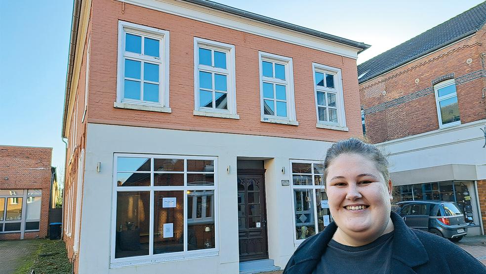 Emma Steen schließt ihr Tattoo- und Kreativstudio in der Norderstraße in Weener.  © Archivfoto: Szyska