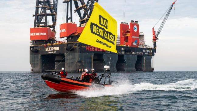 Greenpeace beendet Protestaktion vor Borkum