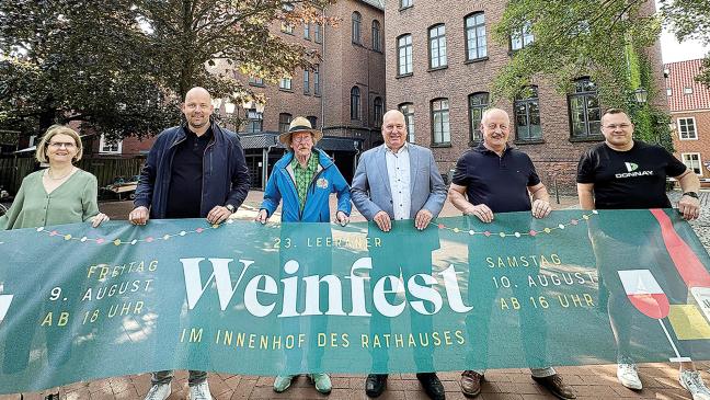 Leeraner Weinfest wird musikalisch