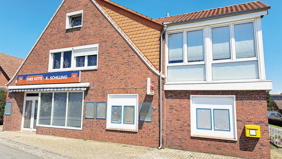 Der »Ihre Kette«-Markt in Verlaat hat seit Ende April geschlossen. Bünting prüft die Möglichkeit, in der Ortschaft eine »cBox« anzusiedeln.  © Foto: Szyska