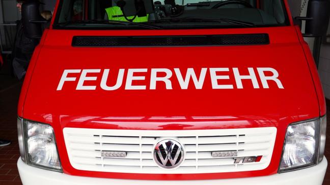 Feuer in Garage ausgebrochen