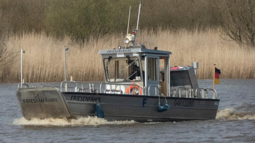 Weiterhin nicht im Einsatz: Die Friesenfähre. © Hanken (Archiv)