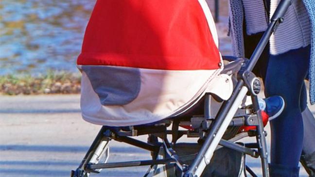 Mit Kinderwagen auf Diebestour