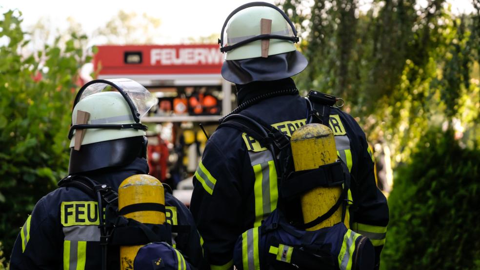 Die Feuerwehr Bingum - hier ein Symbolbild - wurde gestern alarmiert, in einem Wohnhaus war Gas ausgetreten, die Feuerwehr brachte die Bewohner umgehend ins Freie. © Penning