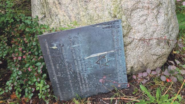 Gedenktafel gewaltsam entfernt