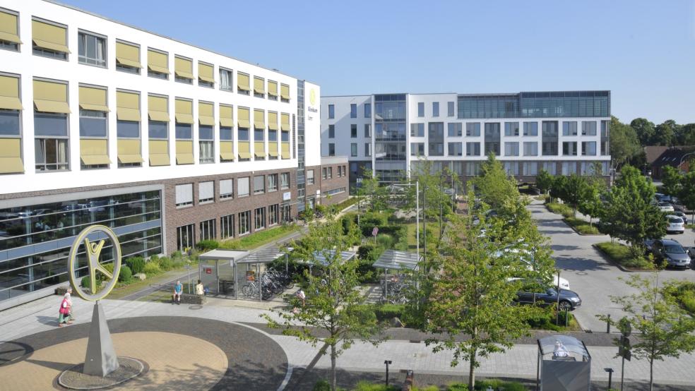Am Klinikum wird ein Neubau errichtet. © Klinikum