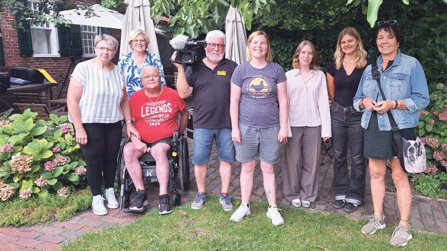 Filmfreunde drehten im Café »Kuchenliebe«