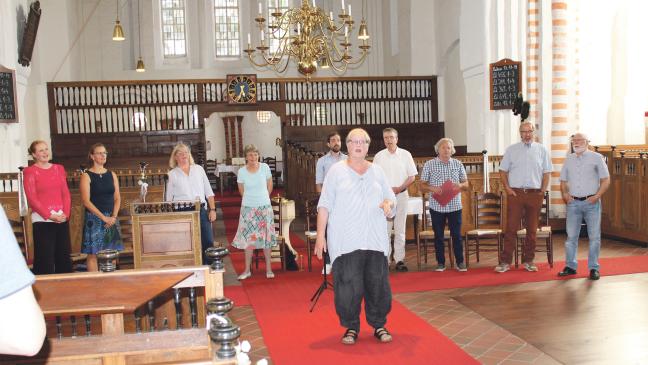 Musikalische Andacht in der reformierten Kirche in Bunde