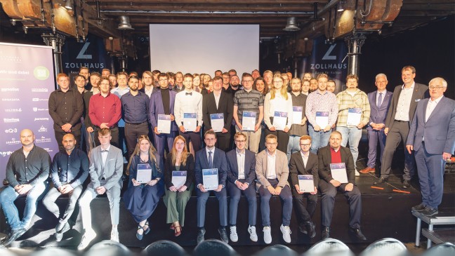 Rührende und launige Worte zum erfolgreichen Abschluss