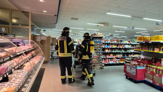 Feuerwehr Bunde hat Einsatz im Combi-Markt