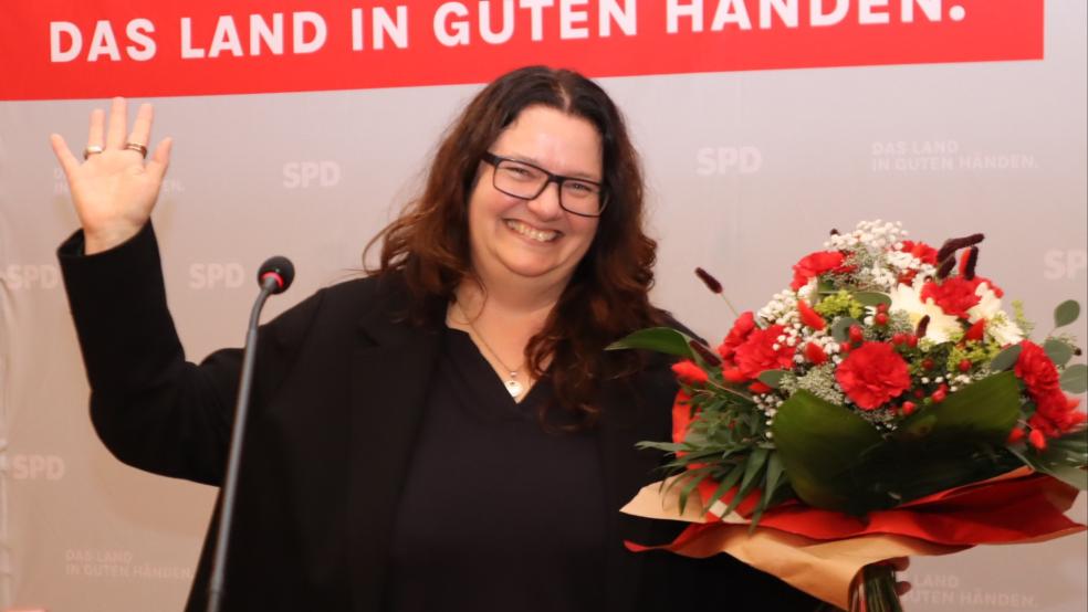 94,2 Prozent der SPD-Delegierten sprachen sich für eine erneute Kandidatur Anja Troff-Schaffarzyks aus. © Foto: privat