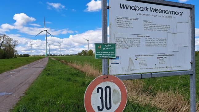Landkreis Leer erreicht Windkraft-Ziele