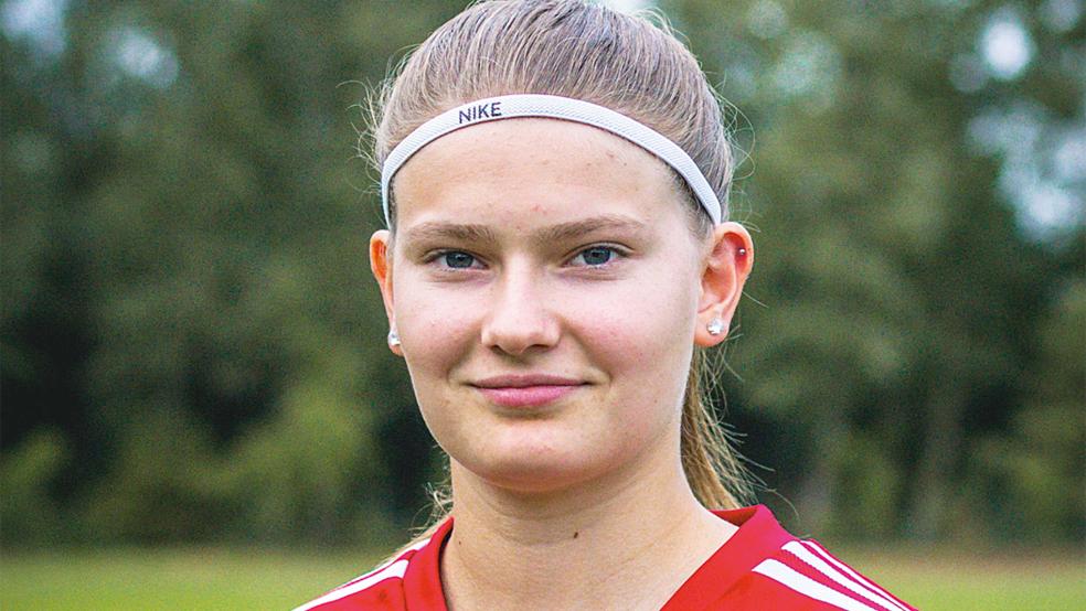 Die Stapelmoorerin Lina Wallbaum sicherte TiMoNo zumindest einen Punkt.  © Foto: privat