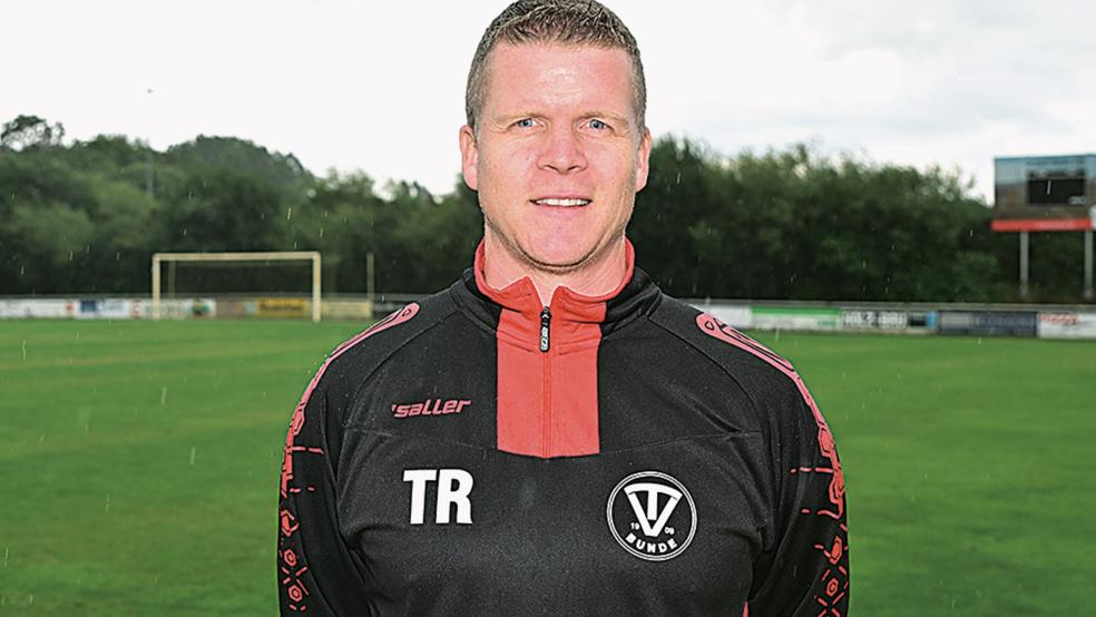 Trainer Christian Meyer sah eine gute erste Halbzeit seines Teams.  © Foto: Bruins