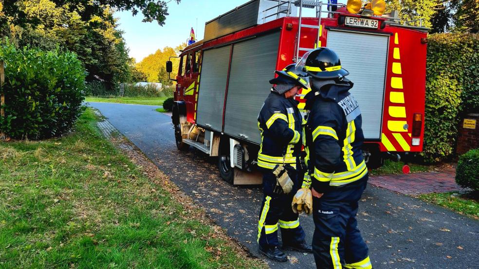 Die Feuerwehren aus Bunderhee und Bunde mussten zweimal ausrücken. © Iwanoff