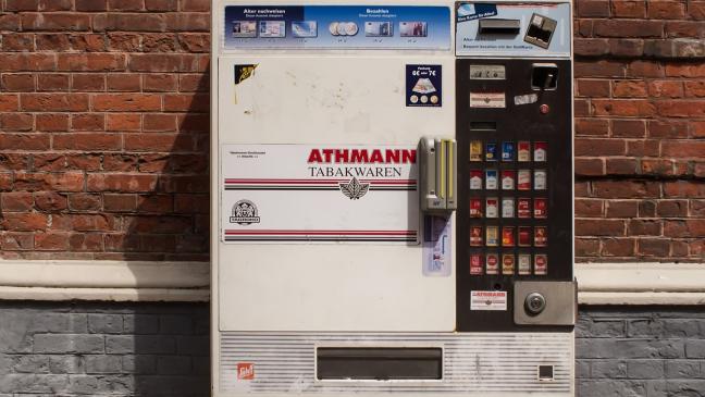 Zigarrettenautomat gesprengt