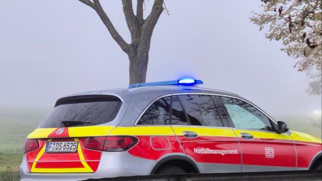 Brand an der Bahnlinie