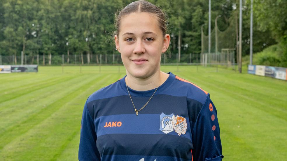 Sanne Smit legte für Ina Brink den Ehrentreffer der SG in Rhauderfehn/Langholt auf. © Bruins