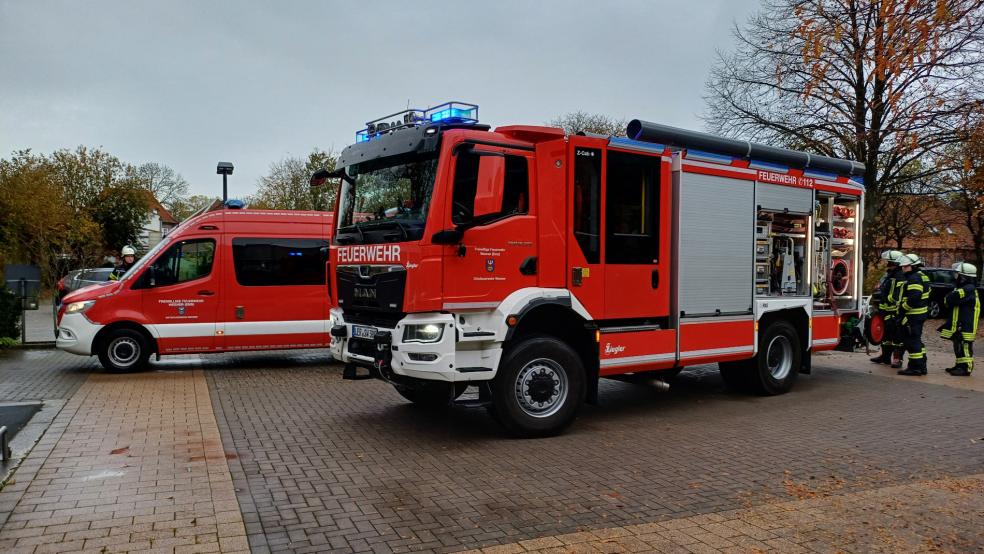 Die Feuerwehr rückte zum Krankenhaus Rheiderland aus.  © Feuerwehr