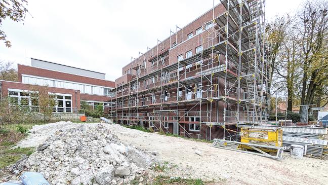Krankenhaus-Anbau soll Ende März fertig sein